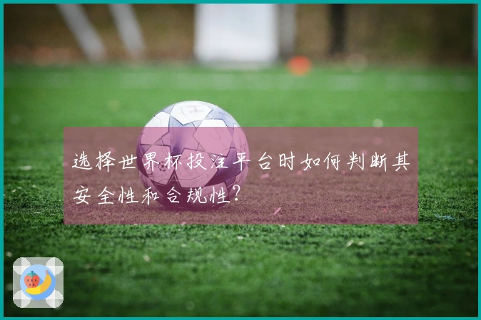 选择世界杯投注平台时如何判断其安全性和合规性?