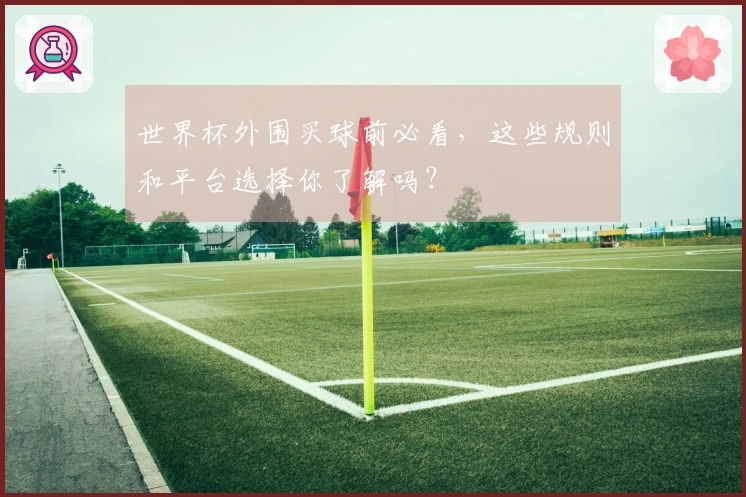 世界杯外围买球前必看，这些规则和平台选择你了解吗？