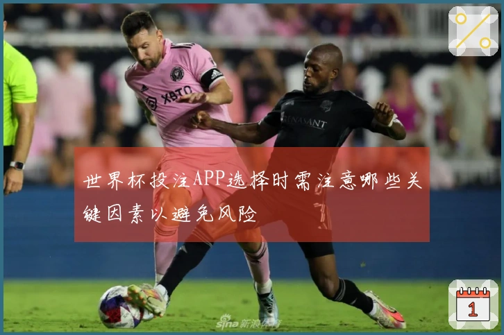 世界杯投注APP选择时需注意哪些关键因素以避免风险