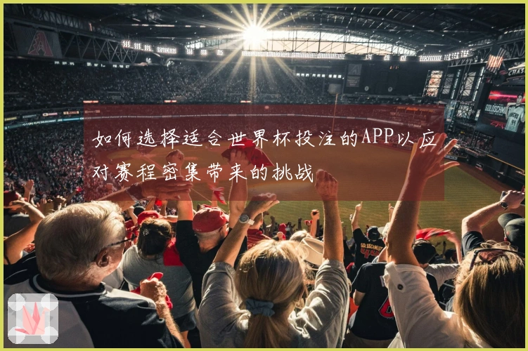 如何选择适合世界杯投注的APP以应对赛程密集带来的挑战