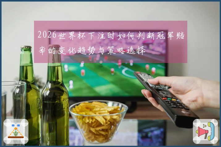 2026世界杯下注时如何判断冠军赔率的变化趋势与策略选择